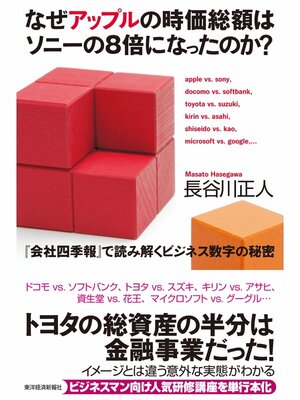 cover image of なぜアップルの時価総額はソニーの８倍になったのか?　『会社四季報』で読み解くビジネス数字の秘密